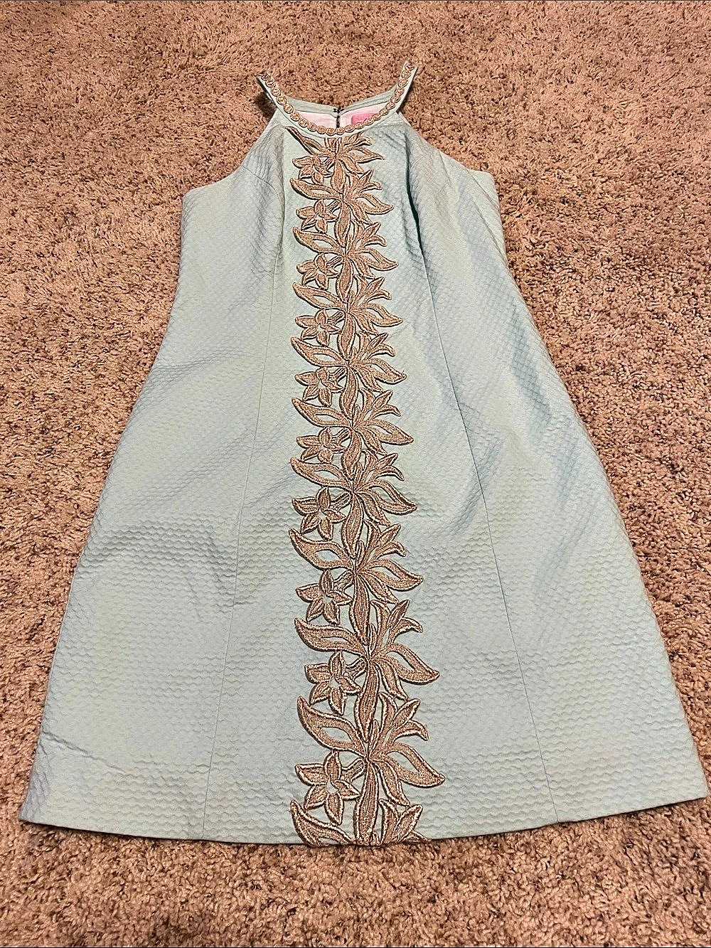 Lilly Pulitzer Embroidered Mini Dress